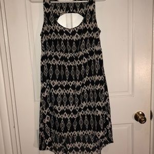 Black and White Dress